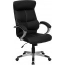 Flash Furniture High Back Black Leather Executive Office Chair [H-9637L-1C-HIGH-GG] width=