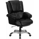 Flash Furniture High Back Black Leather OverStuffed Executive Office Chair [GO-958-BK-GG] width=