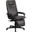 Flash Furniture High Back Brown Leather Executive Reclining Office Chair [BT-70172-BN-GG] width=