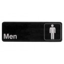 Winco SGN-311 Information Sign  ''Men''  3" x 9" width=