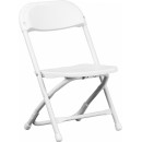 Flash Furniture Kids White Plastic Folding Chair [Y-KID-WH-GG] width=
