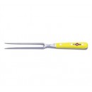 FDick 9202018-02 Forged Kitchen Fork with Yellow Handle 7" width=