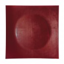 10 Strawberry Street LARD-12SQ Lacquer Square Red Charger Plate 12" (Case of 24) width=
