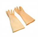 Winco NLG-816 Ivory Natural Latex Gloves, Size 8-1/2 width=