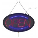 Winco LED-10 LED OPEN Sign with Dust-Proof Cover width=