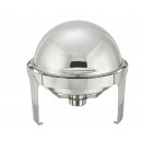 Winco 602 Madison Round Roll Top Chafer, 7 Qt. width=