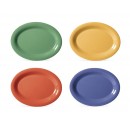 GET Enterprises OP-135-MIX Diamond Mardi Gras  Oval Platter, 13-1/2"x 10-1/4"(1 Dozen) width=