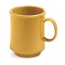 GET Enterprises TM-1308-TY Mardi Gras Tropical Yellow Plastic Mug, 8 oz. (2 Dozen) width=