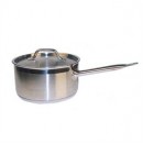 Winco SSSP-4 Stainless Steel Sauce Pan with Cover 4-1/2 Qt. width=