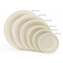 GET Enterprises WP-7-DI Diamond Ivory Wide Rim Plate, 7-1/2"(4 Dozen) width=