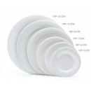 GET Enterprises WP-7-DW Diamond White Wide Rim Plate, 7-1/2"(4 Dozen) width=