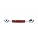 Winco MB-1 Melon Baller with Wooden Handle width=