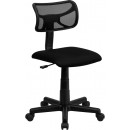 Flash Furniture Mid-Back Black Mesh Task Chair [BT-6138-1-BK-GG] width=