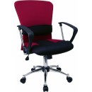 Flash Furniture Mid-Back Burgundy Mesh Office Chair [LF-W23-RED-GG] width=