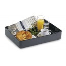 GET Enterprises ML-86-BK Milano Black Rectangular Bowl, 12"x 16"(6 Pieces) width=