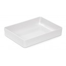 GET Enterprises ML-86-W Milano White Rectangular Bowl, 12"x 16"(6 Pieces) width=