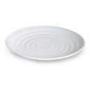 GET Enterprises ML-82-W Milano White Round Plate -10-1/2"(1 Dozen) width=