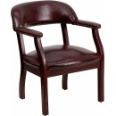 Flash Furniture Oxblood Vinyl Luxurious Conference Chair [B-Z105-OXBLOOD-GG] width=