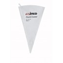 Winco PBC-21 Cotton Pastry Bag with Plastic Coated Interior 21 width=