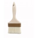 Winco WFB-40 Flat Pastry / Basting Brush 4" Wide width=