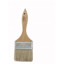 Winco WBR-30 Flat Pastry Brush 3" Wide width=