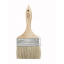 Winco WBR-40 Flat Pastry Brush 4" Wide width=