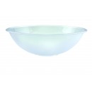 Winco PBB-18 Polycarbonate Pebbled Salad Bowl 18" width=