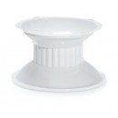 GET Enterprises ML-106-W Tall White Pedestal, 4"(3 Pieces) width=