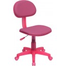 Flash Furniture Pink Fabric Ergonomic Task Chair [BT-698-PINK-GG] width=