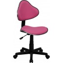 Flash Furniture Pink Fabric Ergonomic Task Chair [BT-699-PINK-GG] width=