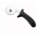 Winco PPC-2 Pizza Cutter with Black Plastic Handle, 2-1/2" Dia. width=