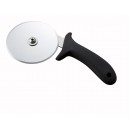 Winco PPC-4 Pizza Cutter with Black Plastic Handle, 4" Dia. width=