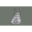 Winco APZT-1015 Pizza Rack, 15-Slot width=