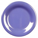 Thunder Group CR010BU Purple Melamine Wide Rim Round Plate 10-1/2" (1 Dozen) width=