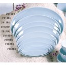 Thunder Group 2914 Blue Jade Oval Plate 14"  (6 Pieces) width=