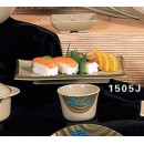 Thunder Group 1505J Wei Rectangular BBQ Plate 8-1/4"  x  5-5/8" (1 Dozen) width=