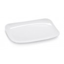GET Enterprises CS-6103-W Siciliano White Rectangle Platter 11 1/4"x 7"(1 Dozen) width=