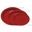 GET Enterprises OP-120-RSP Red Sensation Oval Platter, 12"x 9"(1 Dozen) width=