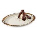 GET Enterprises OP-145-RD Diamond Rodeo Oval Platter, 14-3/4"x 10-1/2"(1 Dozen) width=