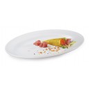 GET Enterprises M-4010-W Water Lily Melamine Oval Platter, 16"x 12"(1 Dozen) width=