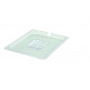 Winco SP7200C Poly-Ware Slotted Food Pan Cover, 1/2 Size width=
