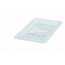 Winco SP7400S Poly-Ware Solid Food Pan Cover, 1/4 Size width=