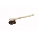 Winco BRP-20 Pot Brush with Wood Handle, 20" width=