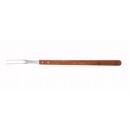 Winco KPF-210 Pot Fork with Wooden Handle, 21" width=