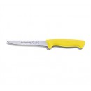 FDick 8536815-03 Stiff Boning Knife with Red Handle, 6" Blade width=