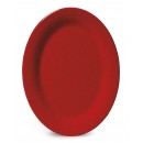 GET Enterprises OP-320-RSP Red Sensation Oval Platter, 11-1/4"x 8-1/2"(1 Dozen) width=