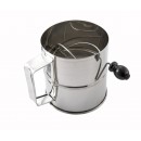 Winco RFS-8 Stainless Steel Rotary Sifter, 8 Cup width=