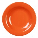 Thunder Group CR5809RD Orange Melamine Salad Bowl 13 oz. (1 Dozen) width=