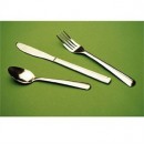 Winco 0081-06 Dominion Salad Fork, Medium Weight, 18/0 Stainless Steel, Clear Pack (2 Dozen)  width=