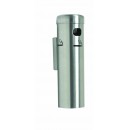 Aarco SS15W Satin Finish Wall Mounted Cigarette Receptacle width=